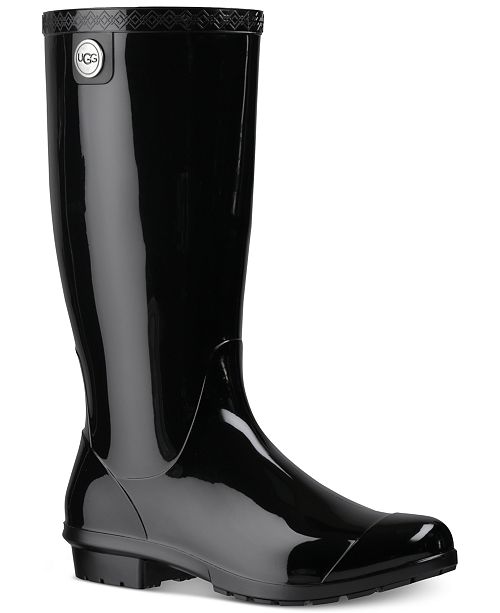 UGG® Women&#39;s Shaye Tall Rain Boots - Boots - Shoes - Macy&#39;s