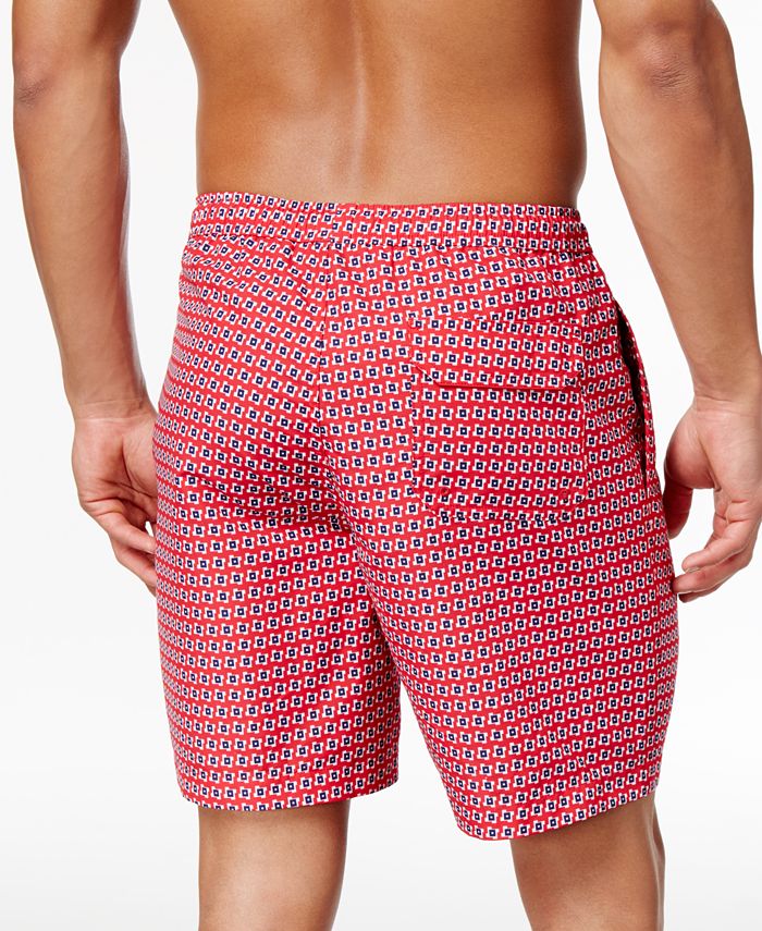 Michael Kors Men s Geometric Swim Trunks Macy s