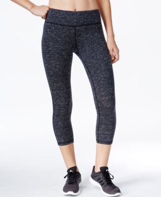 Ideology Space-Dyed Capri Leggings, Created for Macy's - Macy's