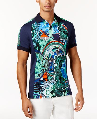 Versace Jeans Men's Eclectic-Print Polo