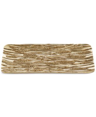 Michael Aram - Wheat Collection Textured Bread Plate