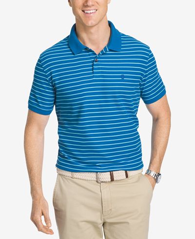 IZOD Men's Advantage Performance Striped Polo