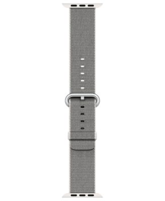 Apple - 42mm Pearl Woven Nylon Band
