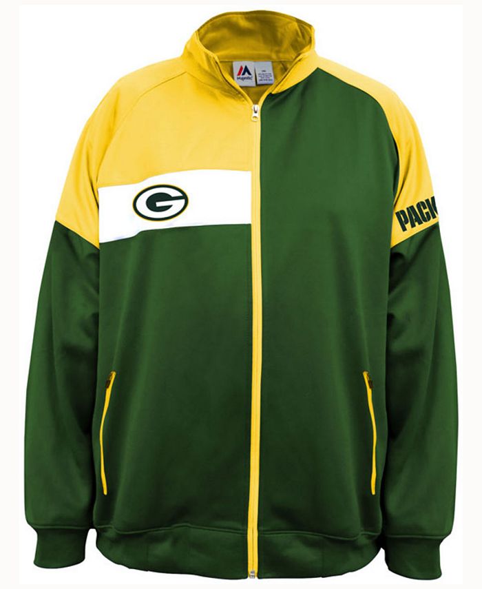 Majestic Men's Green Bay Packers Court Track Jacket & Reviews - Sports ...