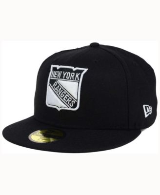 black new york rangers hat