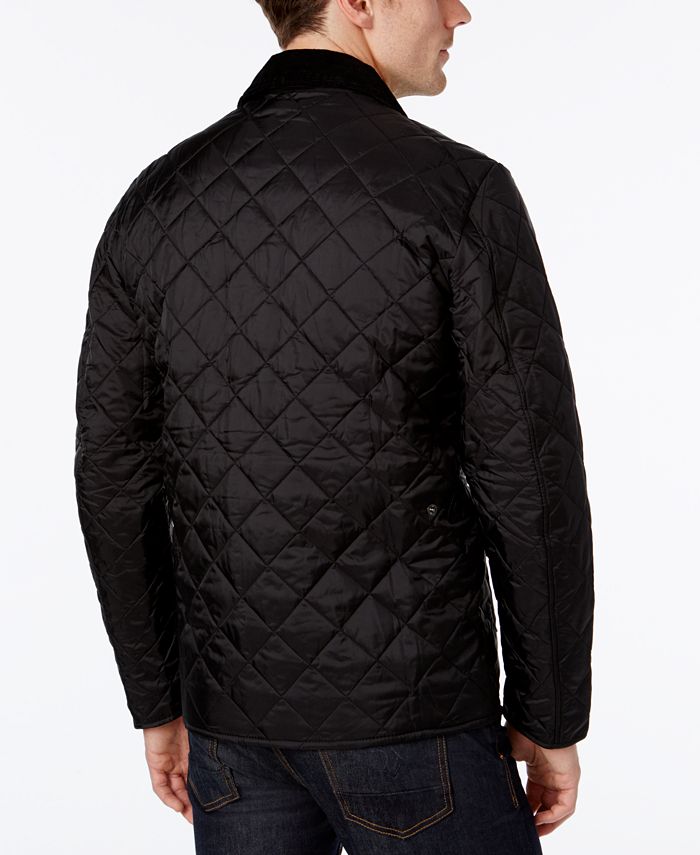Barbour Men's Diamond Quilted Bomber Jacket Macy's
