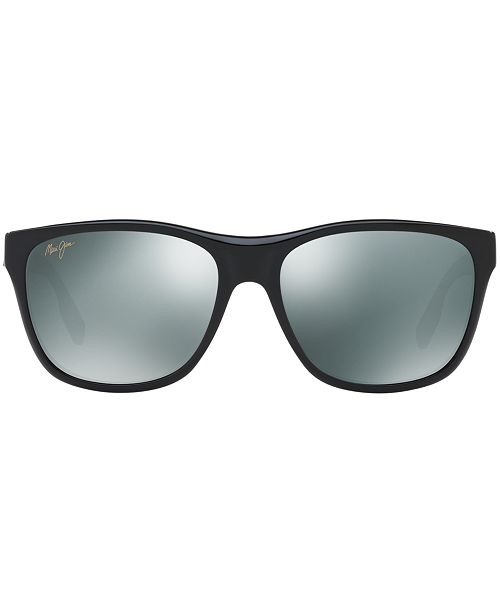 maui jim howzit tortoise with blue & white sunglasses