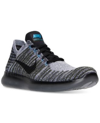 Nike - Men's Free Run Flyknit Running Sneakers from Finish Line