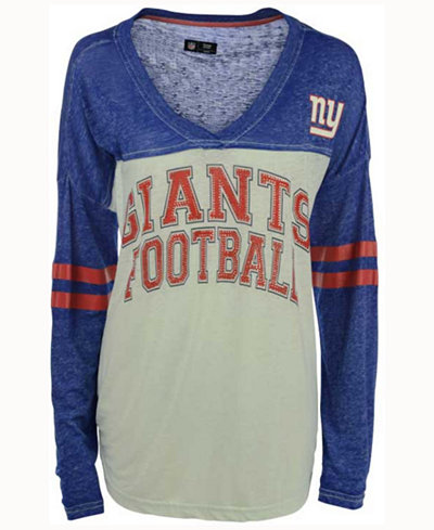 G3 Sports Women's New York Giants Field Position Long-Sleeve T-Shirt