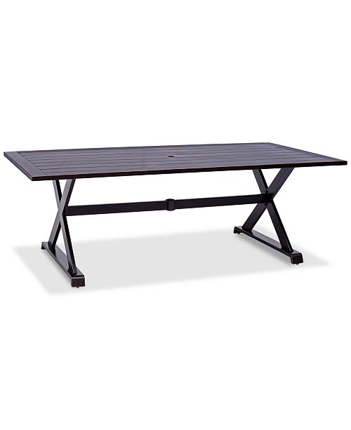 Furniture CLOSEOUT! Savannah Outdoor 7Pc. Dining Set (84" x 42