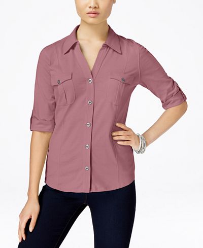 macys ladies shirts