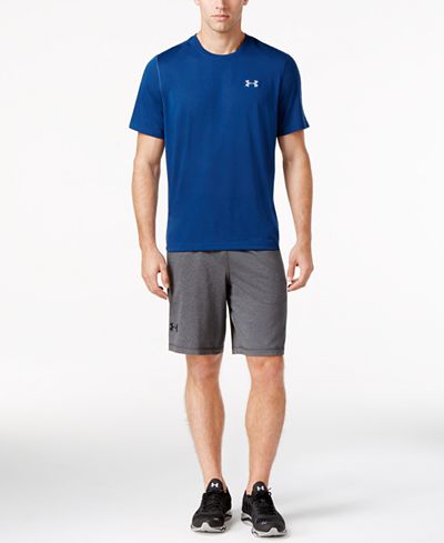 Under Armour Men's Threadborne T-Shirt & Raid Shorts