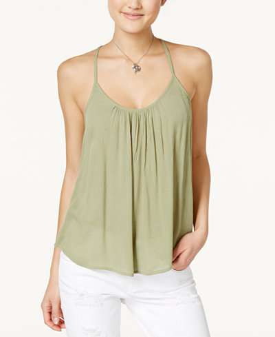 Roxy Juniors' Fly With Me Strappy Crisscross Tank Top