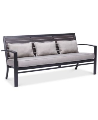 Furniture - Marlough Aluminum Outdoor Sofa