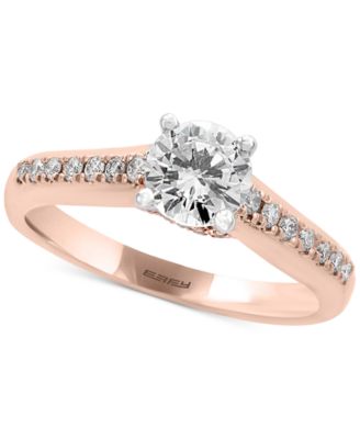 EFFY Collection - Diamond Engagement Ring (1 ct. t.w.) in 18k Rose Gold