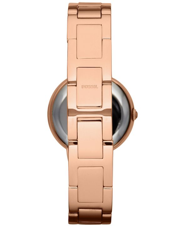 fossil q virginia rose gold