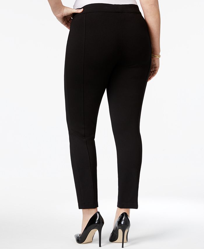 Anne Klein Plus Size Skinny Ankle Pants - Macy's