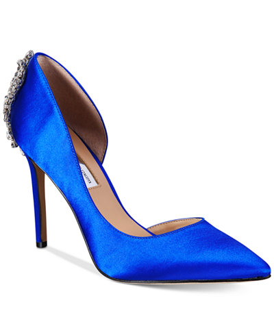 INC International Concepts Women's Kesya Embellished d'Orsay Pumps, Only at Macy's