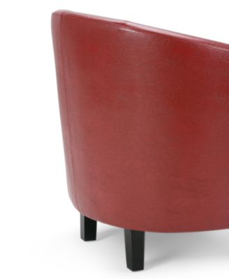 Westbrook Faux Leather Tub Chair