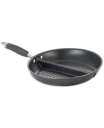 Anolon Advanced Home Hard-Anodized 12.5 Nonstick Divided Grill and Griddle  Skillet - Macy's