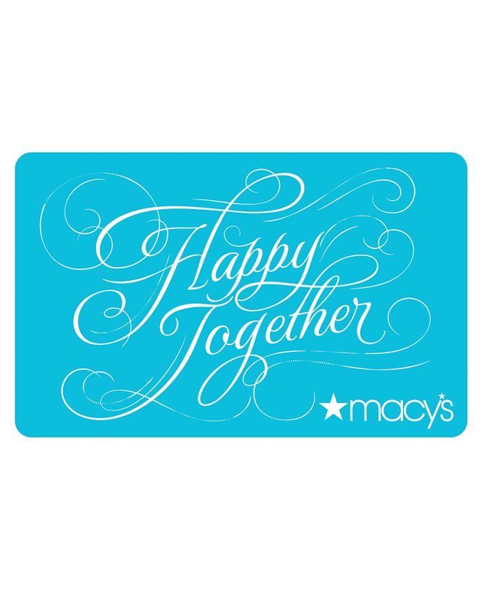 Macy's Happy Together Gift Card with Greeting Card & Reviews Gift