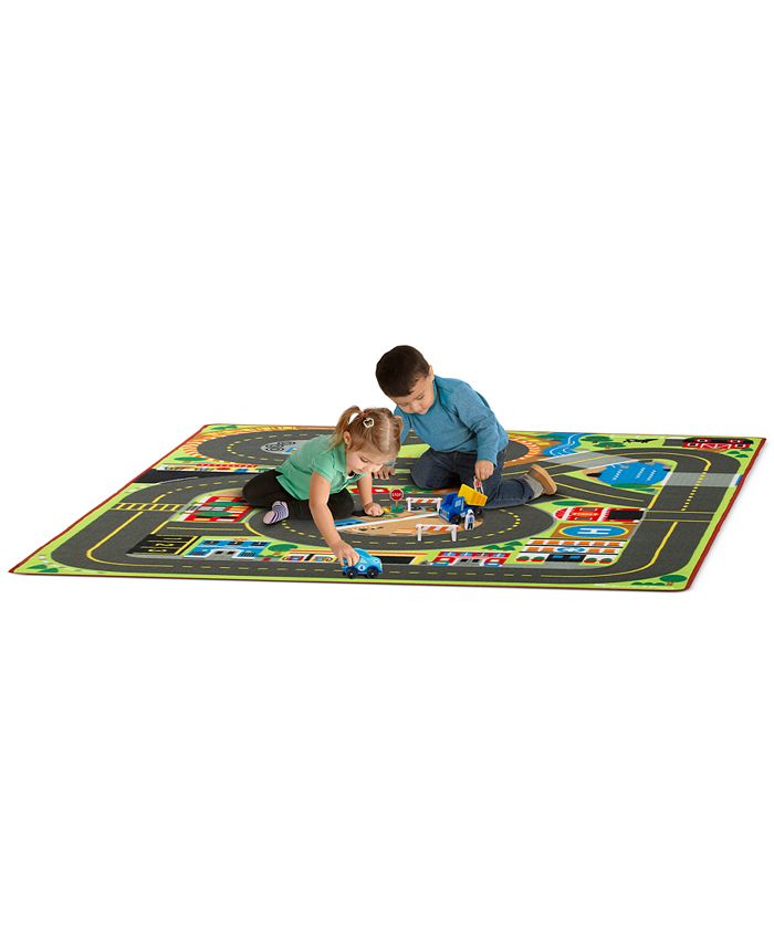 Melissa and Doug Melissa Doug Jumbo Roadway Rug Playmat Macy s
