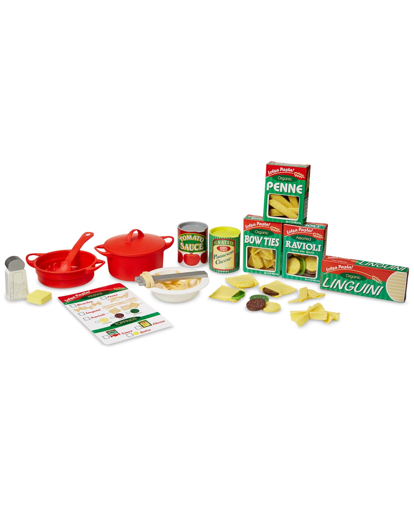 Детские игрушки Melissa and Doug Prepare & Serve Pasta Set — фото 1