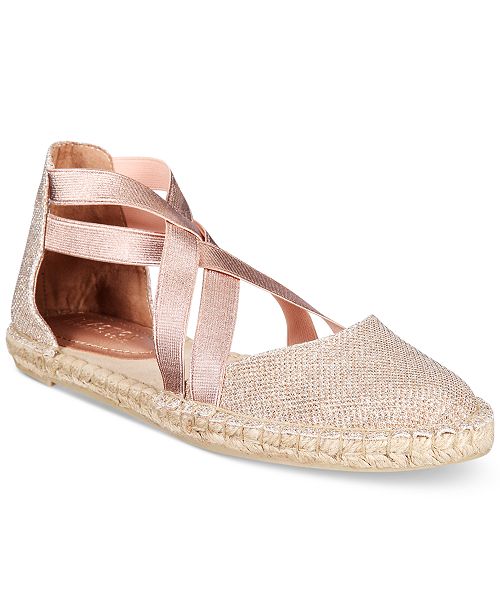 kenneth cole silver flats