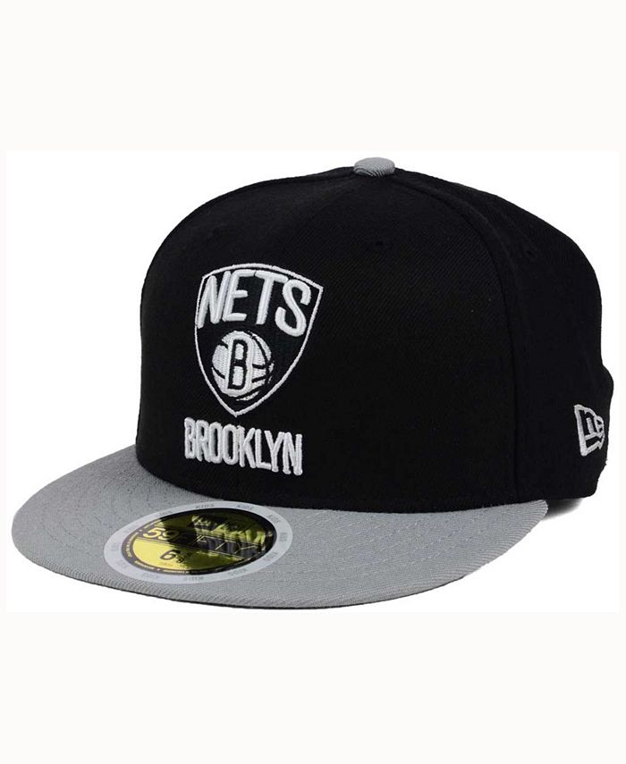 New Era Kids' Brooklyn Nets 2-Tone Team 59FIFTY Cap - Macy's