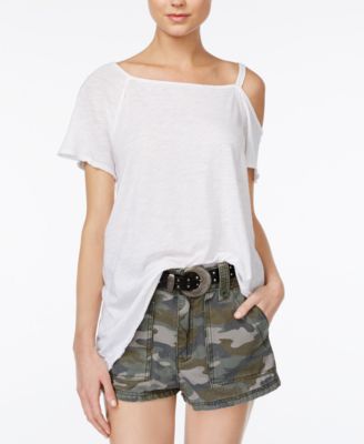 Free People - Coraline Cold-Shoulder T-Shirt
