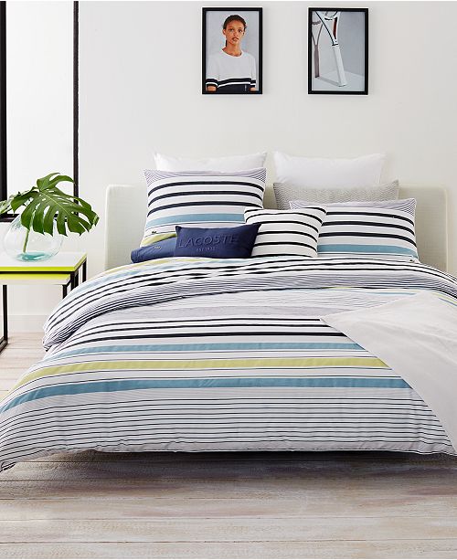 Lacoste Home Antibes Cotton Twin Twin Xl Duvet Cover Set Reviews