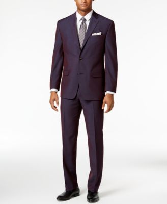 Classic Fit Mens Suits: Blue, Black, Gray - Macy's