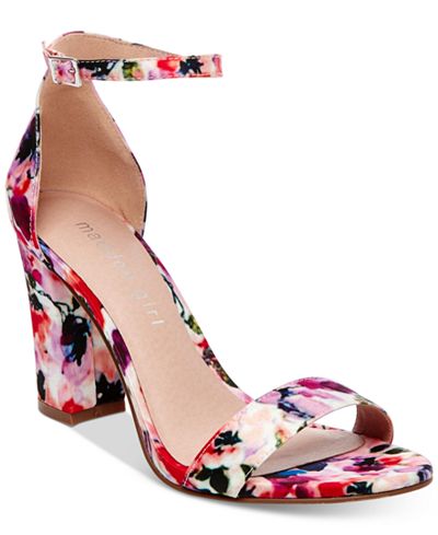 Madden Girl Bella Two-Piece Block Heel Sandals