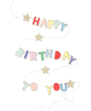 636997202525 UPC - Meri Meri Multi Color Glittered Happy ...