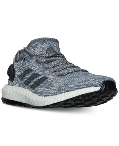 adidas Men&#39;s Pure Boost Running Sneakers from Finish Line - Finish Line Athletic Shoes - Men ...