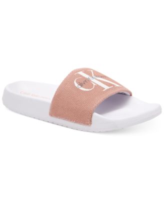 calvin klein chantal slides