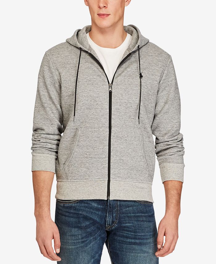 Polo Ralph Lauren Men's Double-Knit Full-Zip Hoodie, Created for Macy's ...