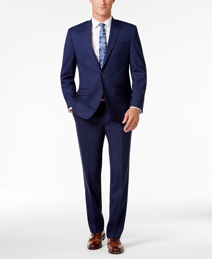 Lauren Ralph Lauren Men's Classic-Fit Navy UltraFlex Suit & Reviews - Suits  & Tuxedos - Men - Macy's