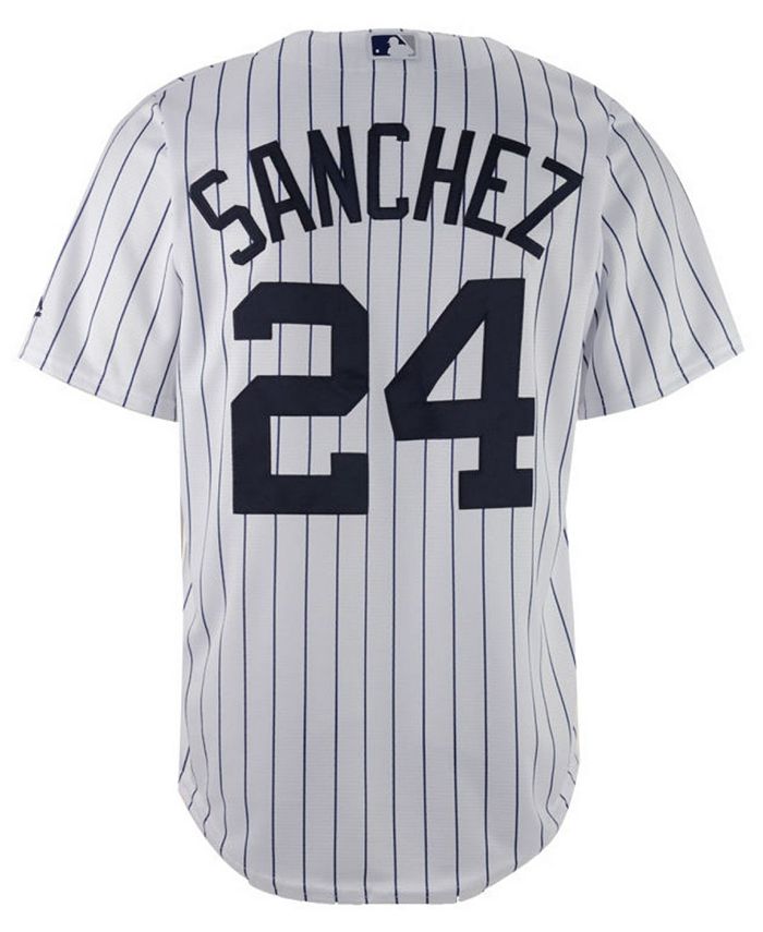 Majestic Gary Sánchez New York Yankees Player Replica CB Jersey, Big Boys  (8-20) - Macy's