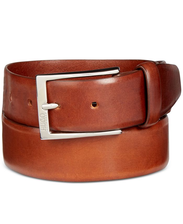 Hugo Boss Men's C-Gerron Leather Belt - Macy's