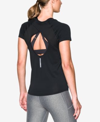 Under Armour - Women's Fly By Open-Back T-Shirt