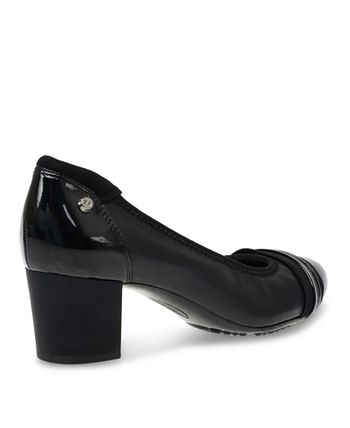 Anne klein block heel sales shoes