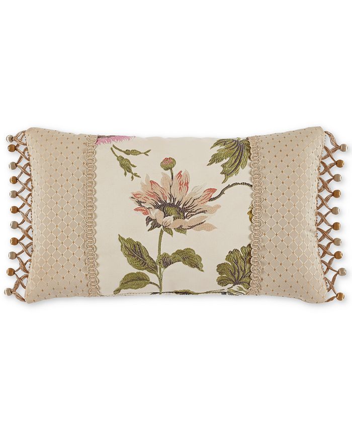 Croscill daphne clearance throw pillows