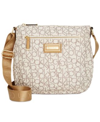 Calvin klein signature discount crossbody