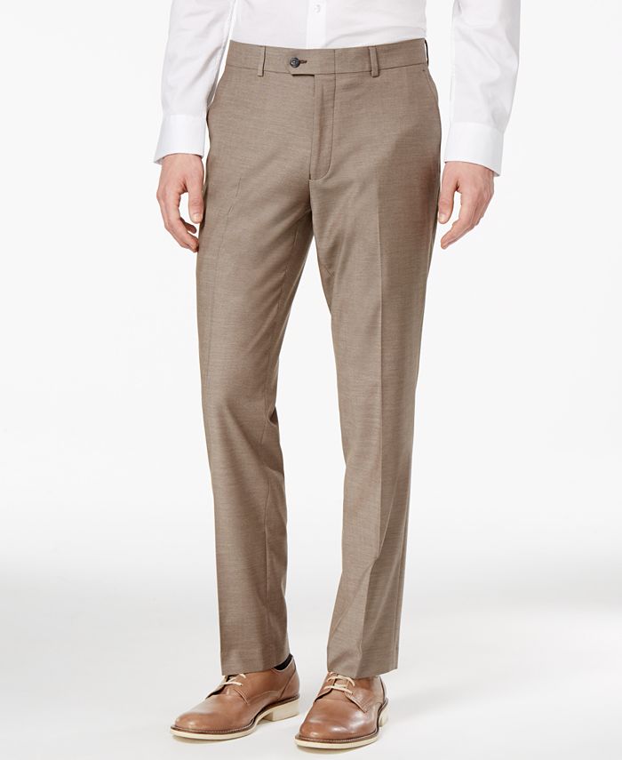 Bar III Men's Slim-Fit Stretch Wrinkle-Resistant Dress Pants, Created ...