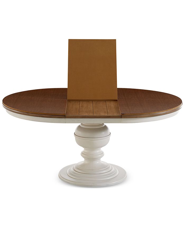 Furniture Sag Harbor Round Dining Table Pad Macy's