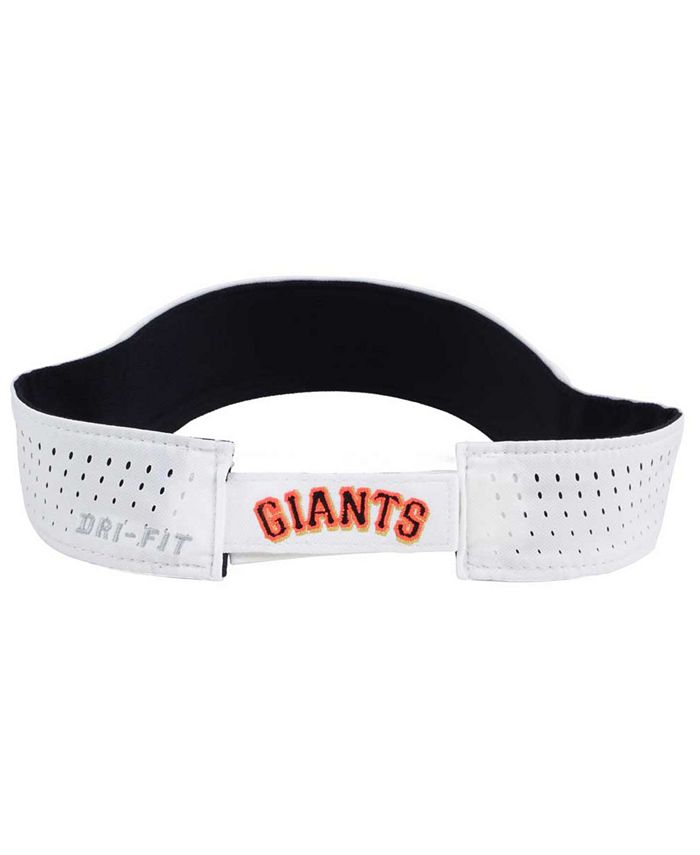 Nike San Francisco Giants White Dri-FIT Visor - Macy's