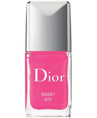 Dior - Vernis Gel Shine & Long Wear Nail Lacquer - Sassy