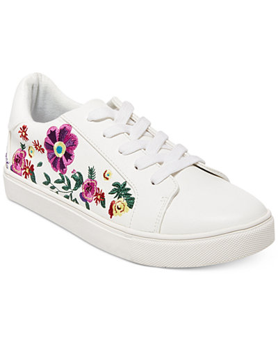 Betsey Johnson Maya Embroidered Sneakers