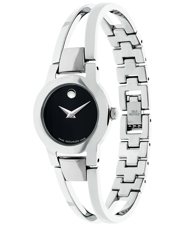 Movado amorosa bangle watch clearance